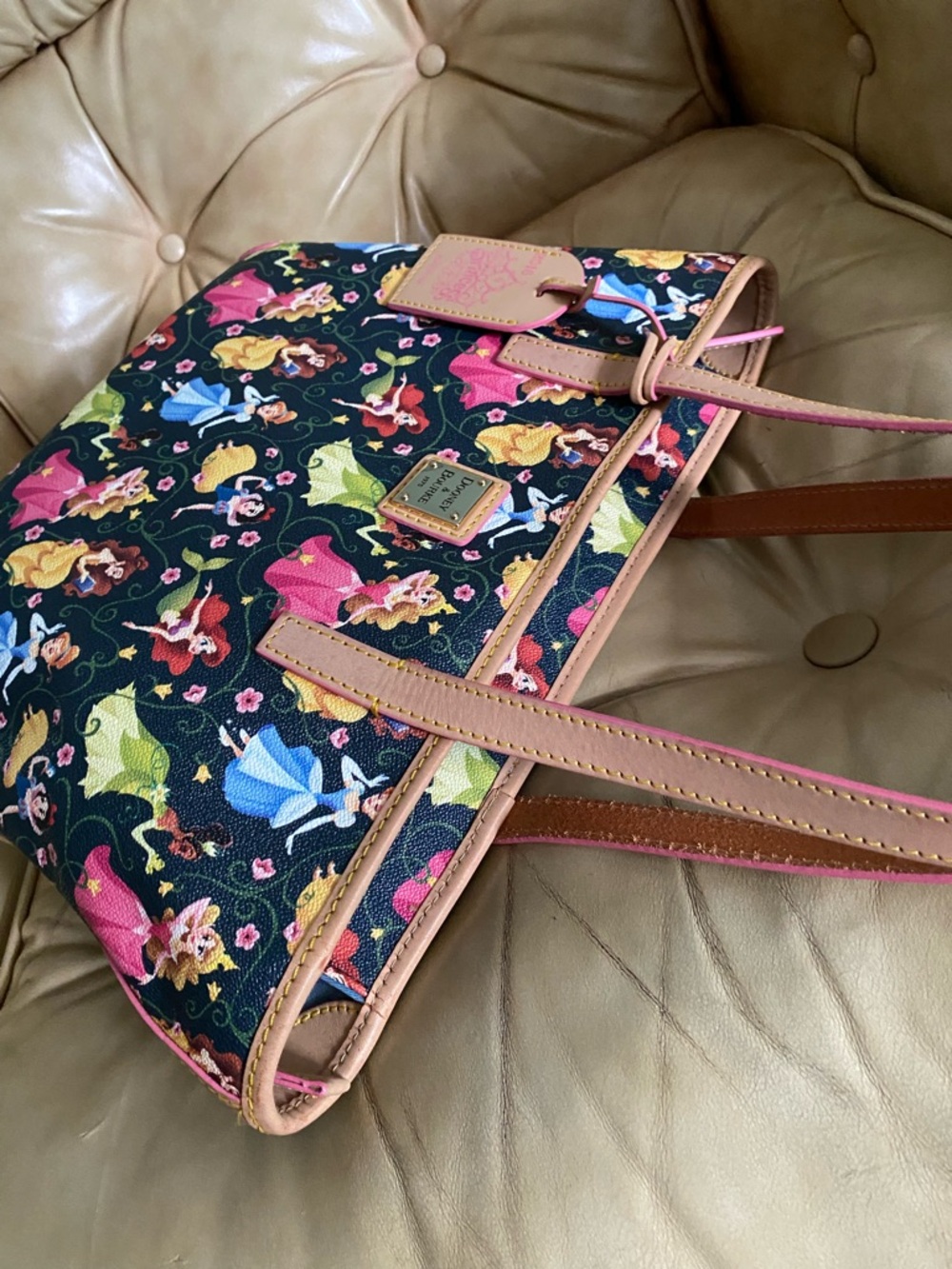 Dooney & Bourke Disney Bag Princess Half Marathon 2016 Tote Mermaid - Picture 6 of 15